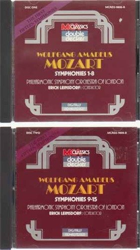 W.A. Mozart/Sym 1-15